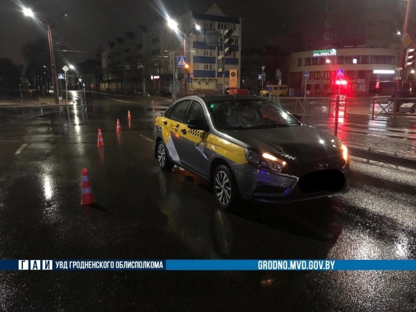 С начала года в Гродненской области произошло 8 ДТП с участием такси. Очередное — вчера в Лиде