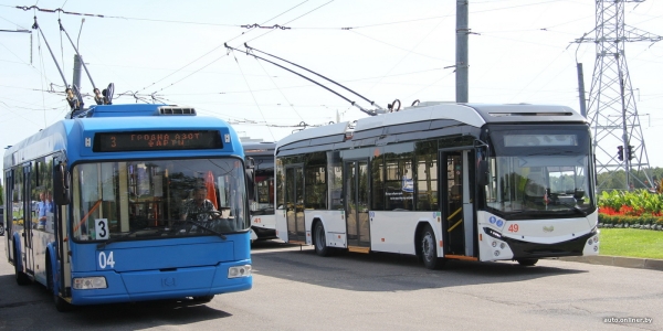Эксклюзив для Гродно: знакомимся с новой моделью троллейбуса BKM Holding