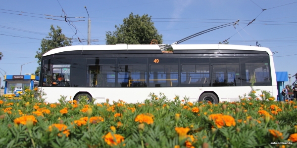 Эксклюзив для Гродно: знакомимся с новой моделью троллейбуса BKM Holding