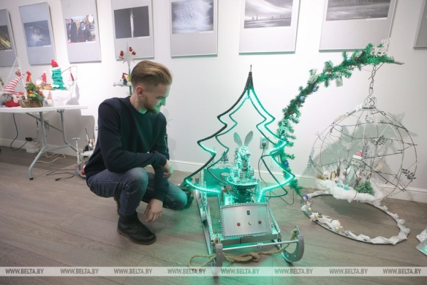 Выставка "ТехноЕлка" в Гродно собрала более 200 работ учащихся области