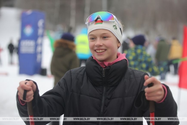 "Хочу быть как Смольский!" Юные лыжники Гродненской области борются за пьедестал "Снежного снайпера"