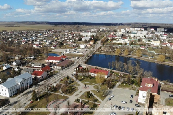 ФОТОФАКТ: Административный центр Берестовицкого района городской поселок Большая Берестовица