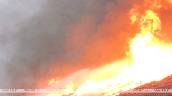 При пожаре в Дятловском районе погиб мужчина